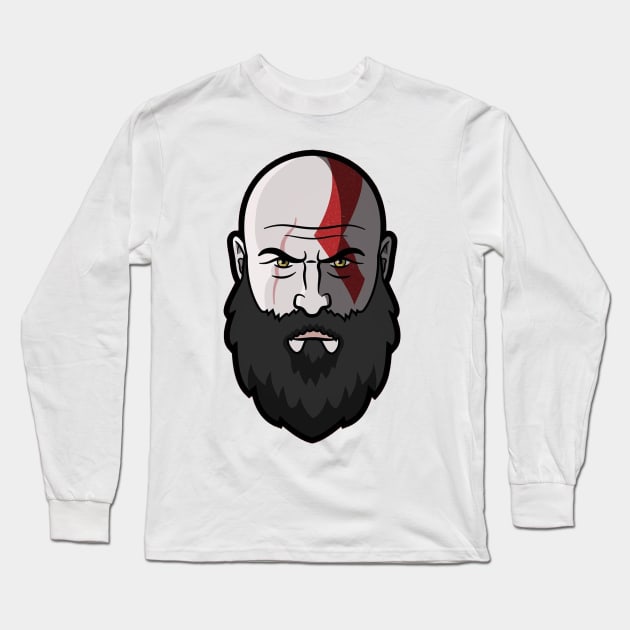 kratos Long Sleeve T-Shirt by enzo studios